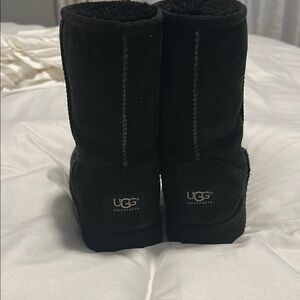 UGG Black Sheepskin Boots